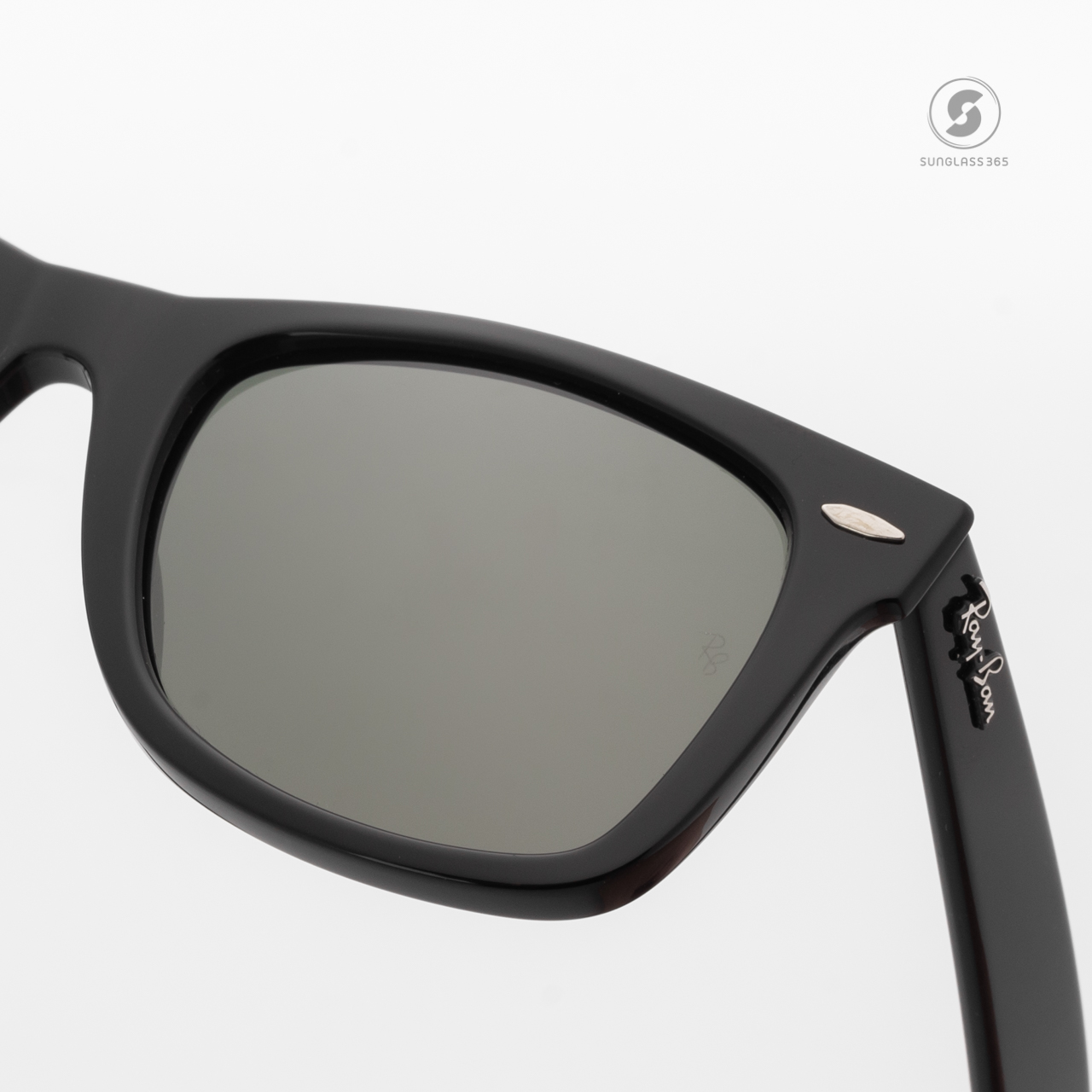 Ray Ban Wayfarer RB2140F 901/58 Polarized Asian fit