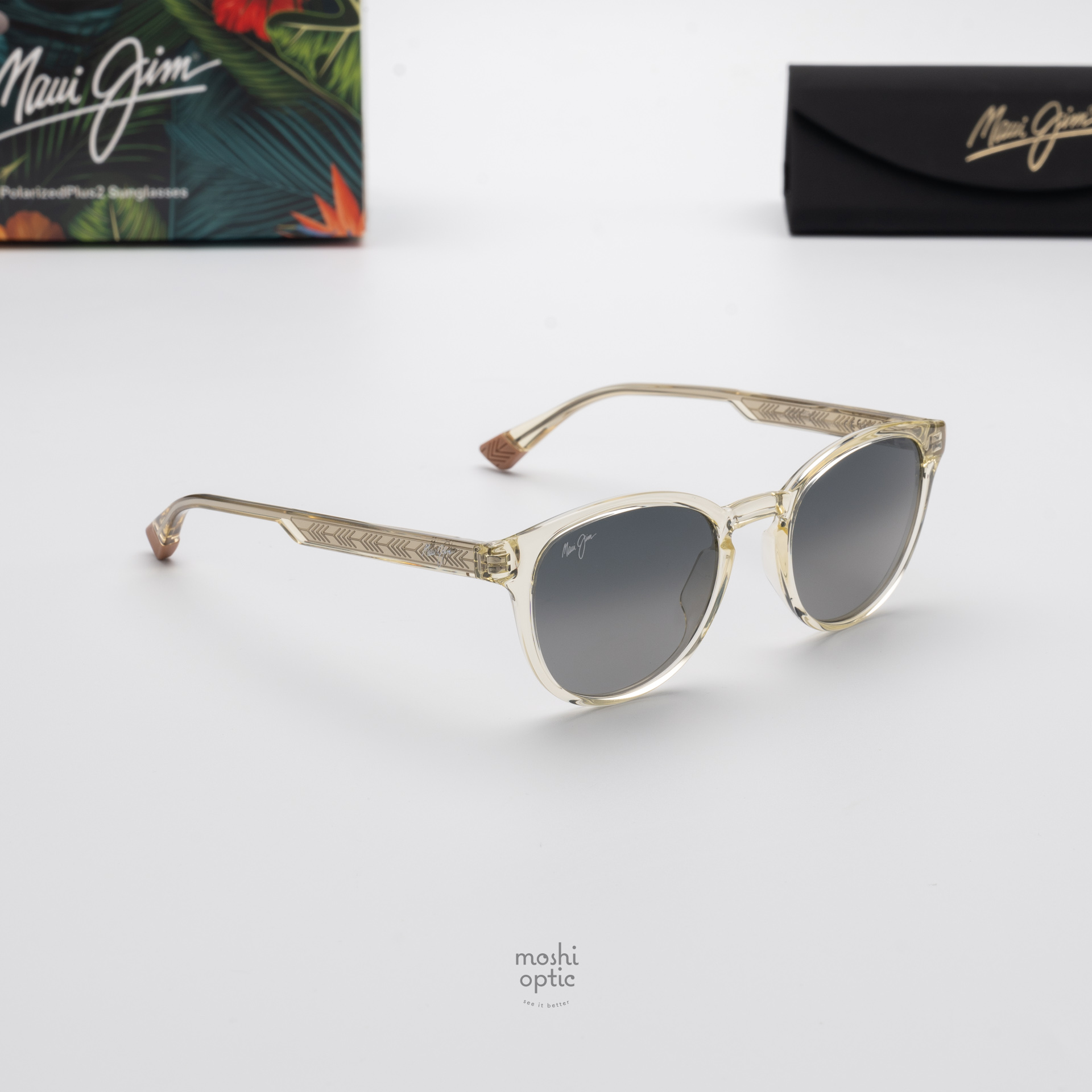 แว่นกันแดด Maui Hiehie MJ GS636 21 Neutral Grey Maui Pure