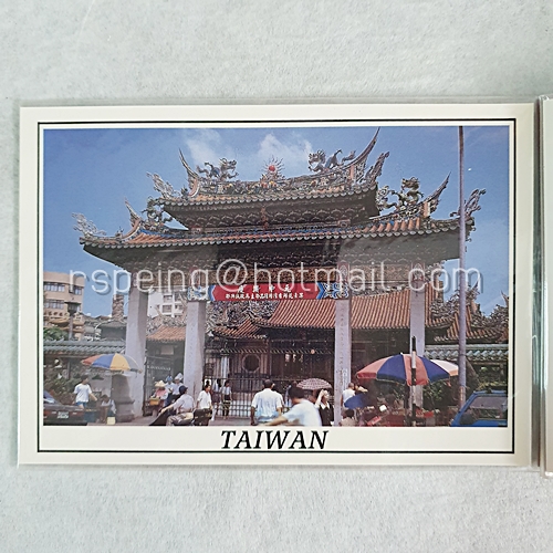 โปสการ์ดสถานที่สำคัญในไทเป ประเทศไต้หวัน Beautiful Taiwan Post Card Series : Taipei