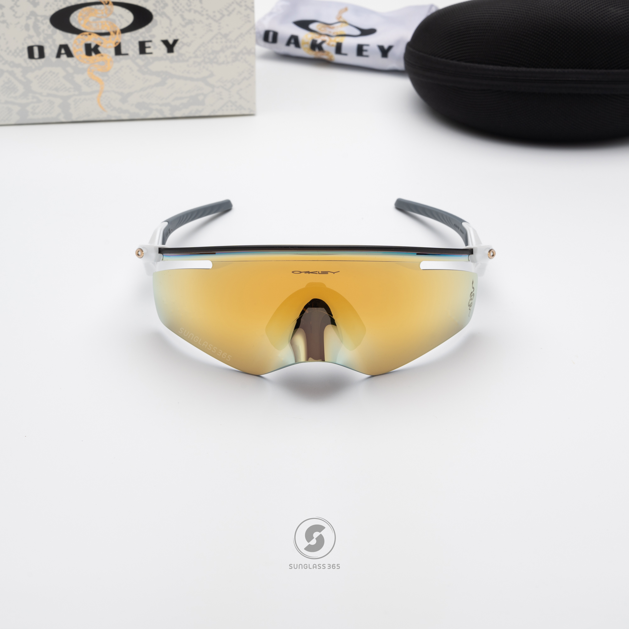 OAKLEY QNTM KATO OO9481D-07 Polished White Prizm 24K