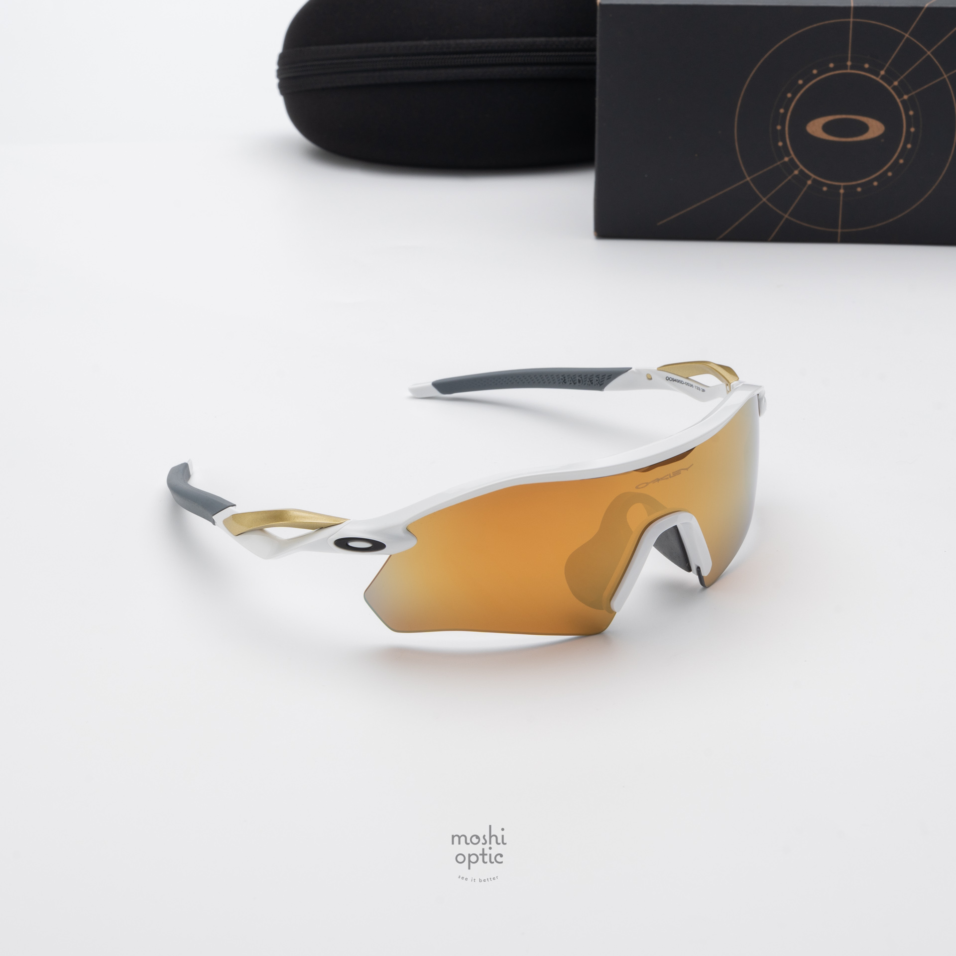 Oakley Radar Plate OO9495D-05 Matte Black Prizm 24K Polarized