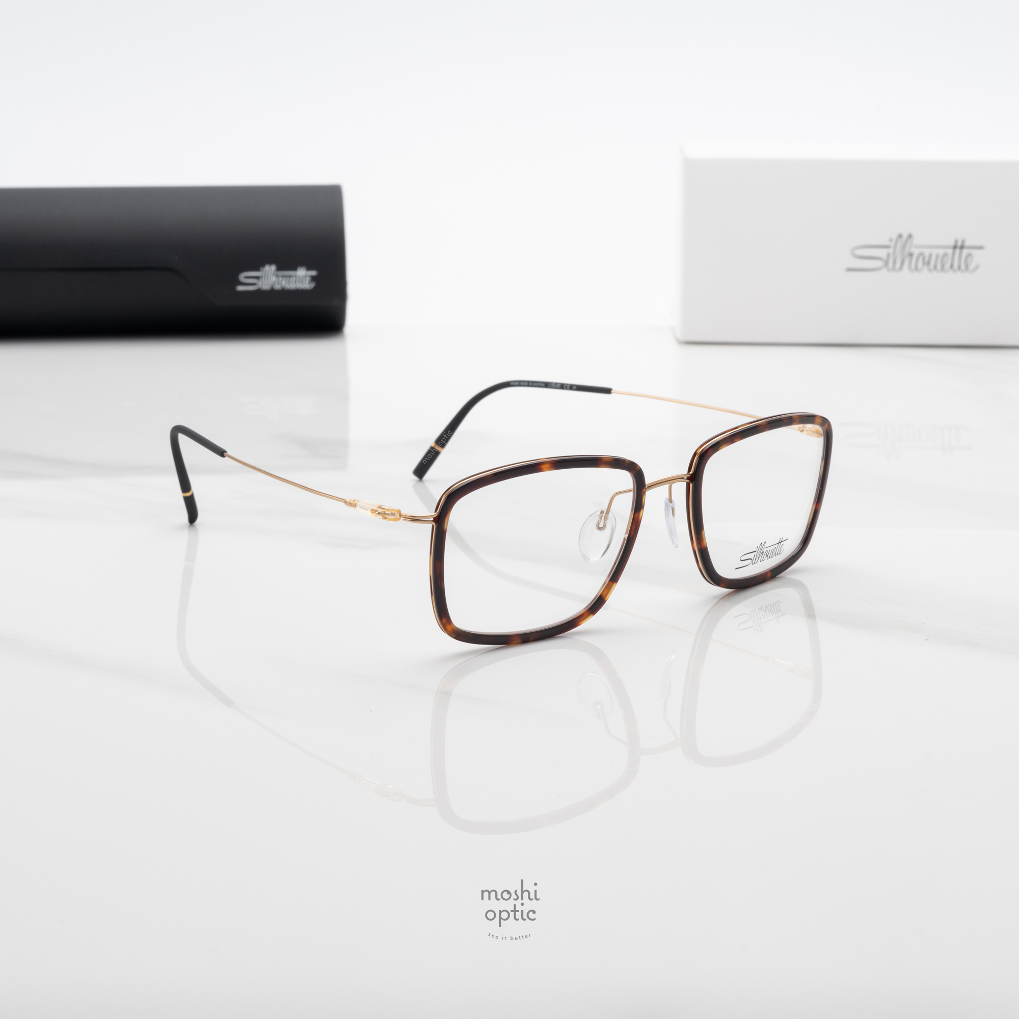 กรอบแว่น Silhouette Dynamics Colorwave Contour 5580 7531