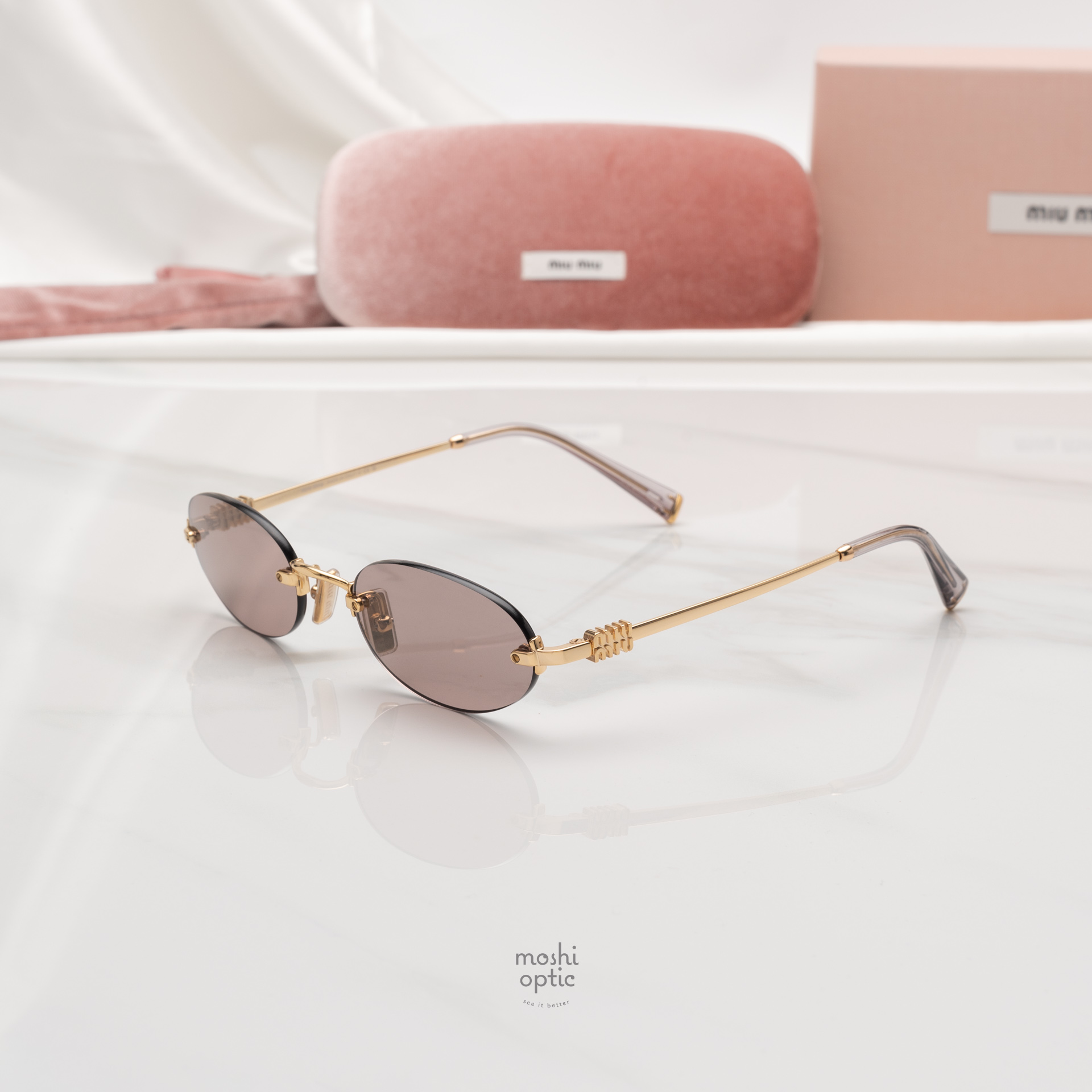 แว่นกันแดด Miu Miu MUA54S 5AK20I