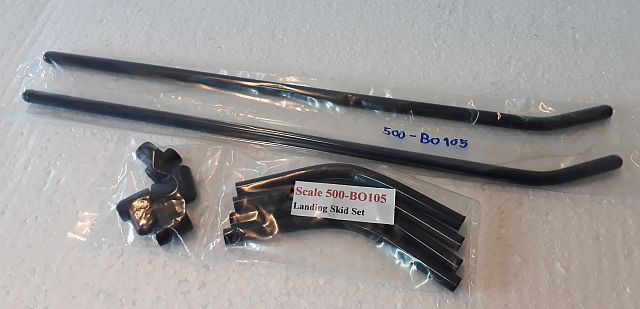 500-BO105 Metal Landing Skid Set