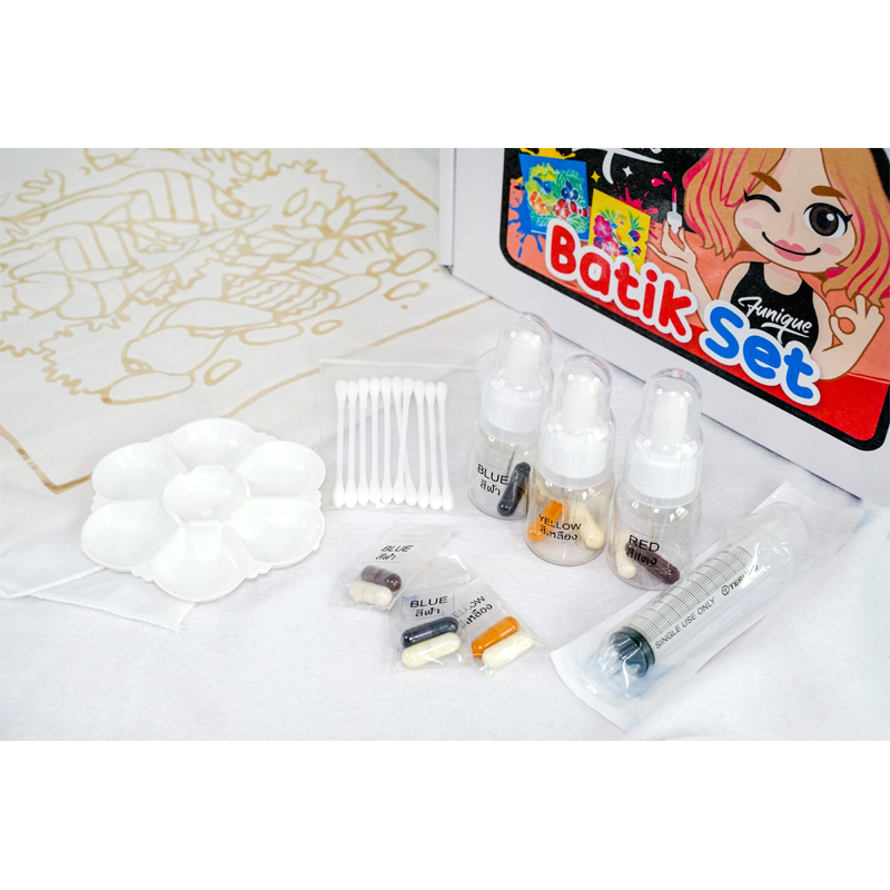ชุดบาติก Batik Set อุปกรณ์ครบพร้อม ทำง่ายๆ สำหรับเด็ก