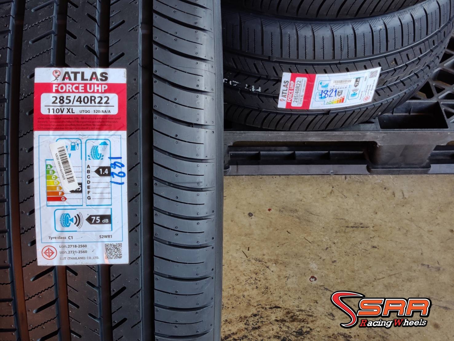 ATLAS 285/40R22 FORCE UHP ปี2021 ราคาถูก