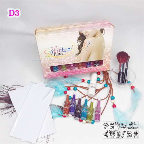 DIY เพ้นท์กากเพชร กลิตเตอร์ glittertattoo เพ้นท์หน้ากากเพชร ปาร์ตี้ D3