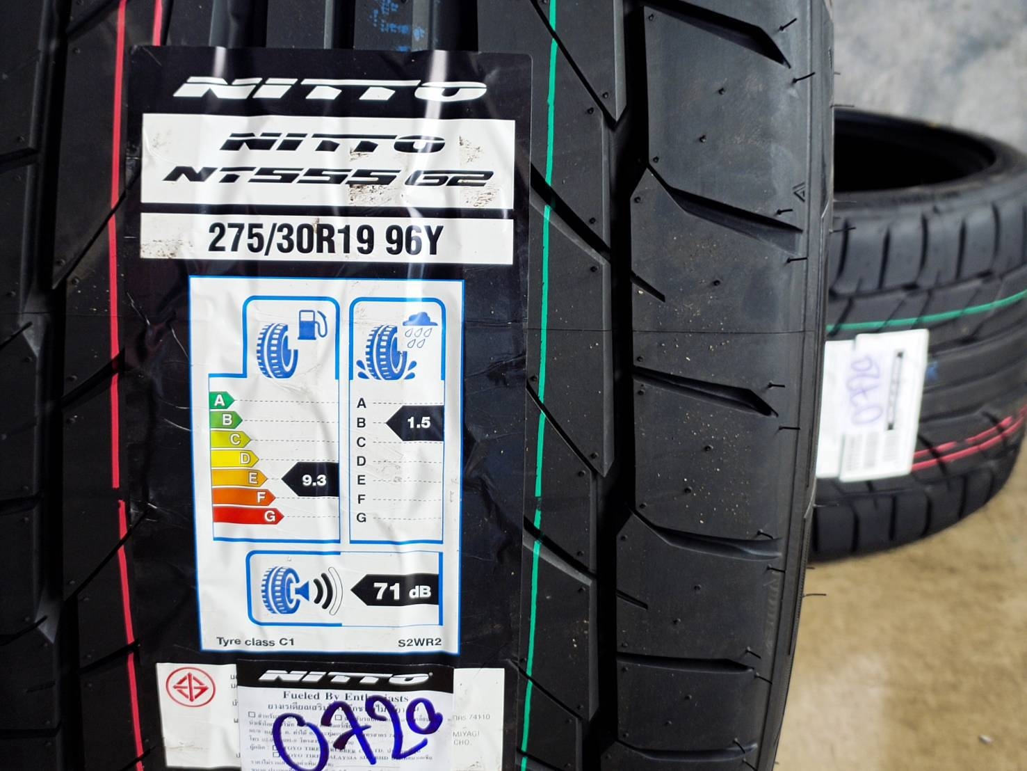 NITTO 275/30R19 96Y NT555G2