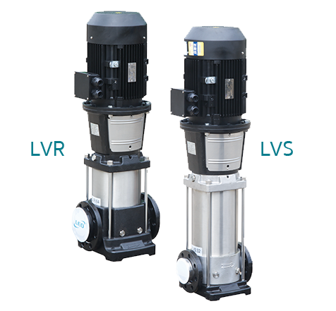 ปั๊มอัดเมมเบรนROแนวตั้งLEOขนาด 3แรงม้า(3HP) 22 ใบพัด (24Q)