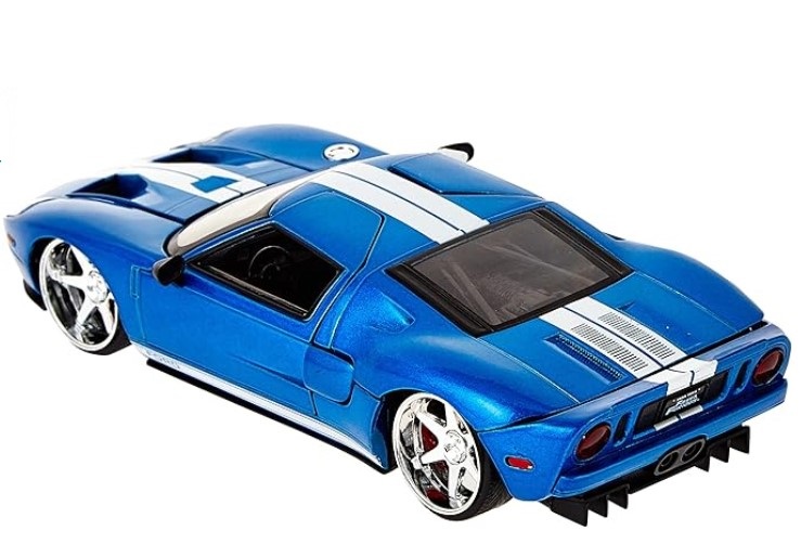 พรีออเดอร์ Jada โมเดลรถ โมเดลรถยนต์ ฟาส "Fast" 2005 Ford GT 1:24