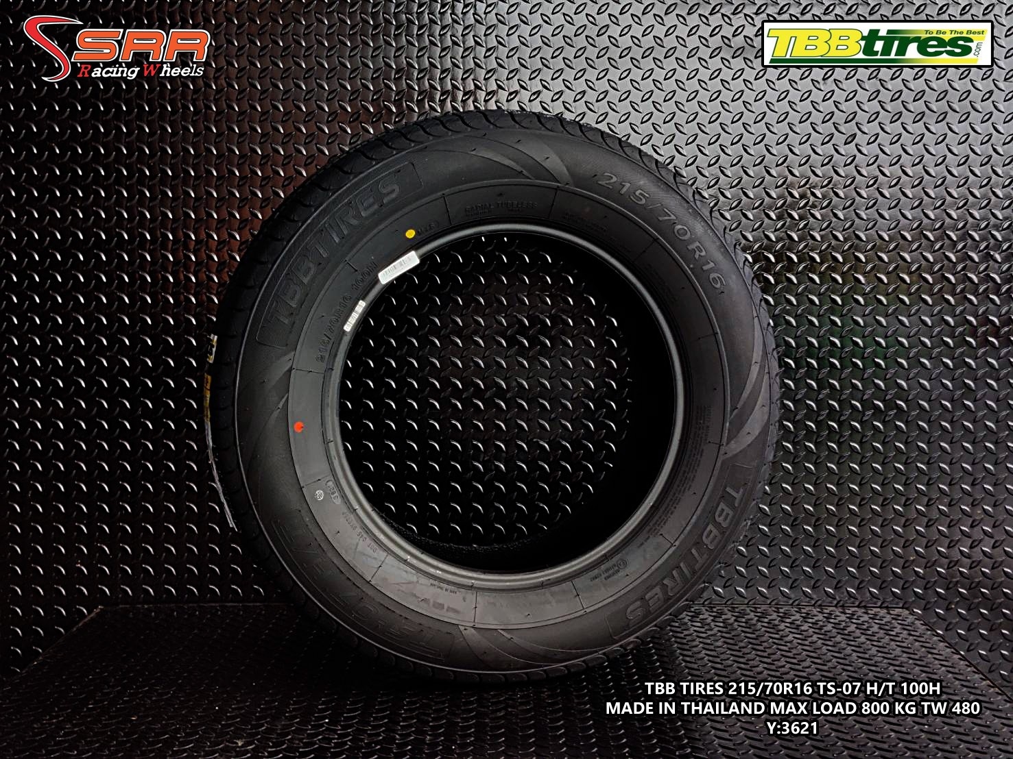 TBB TIRES TS-07 H/T 215/70R16 ปี2021 ราคาถูก