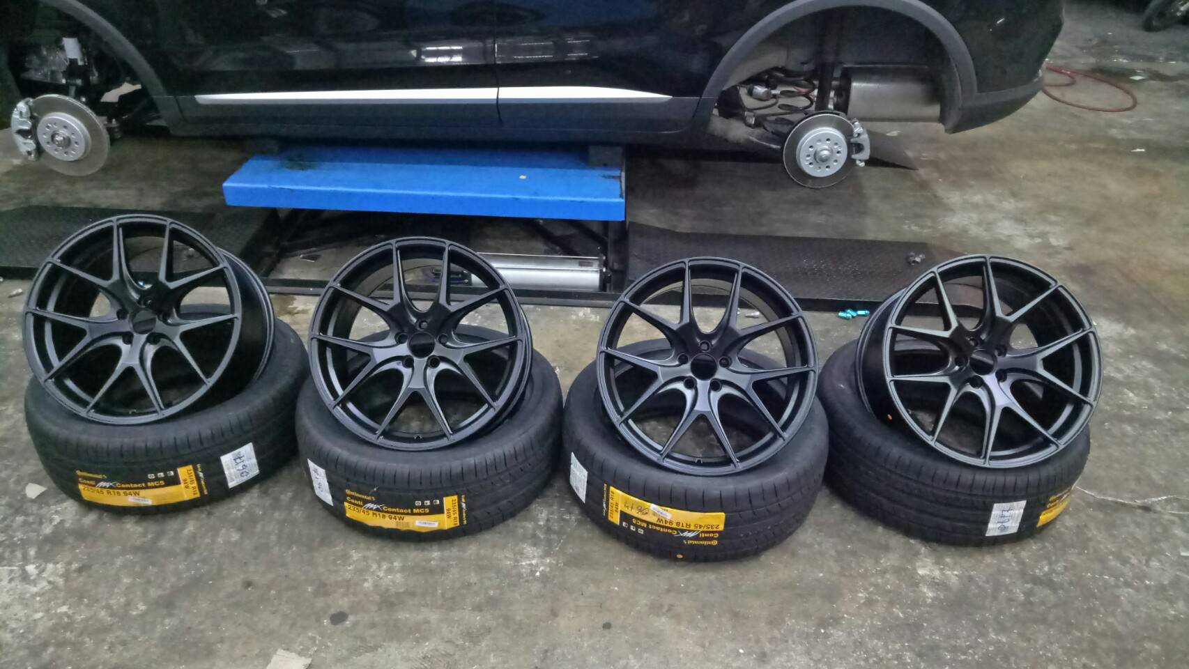 ล้อใหม่ HRE P101 MODEL ZX062 ขอบ18 5รู100