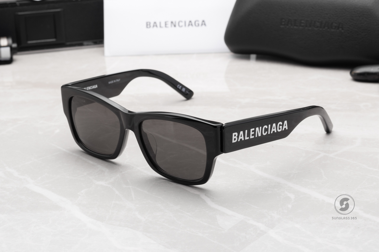 แว่นกันแดด Balenciaga Max Square Af BB0262SA 001