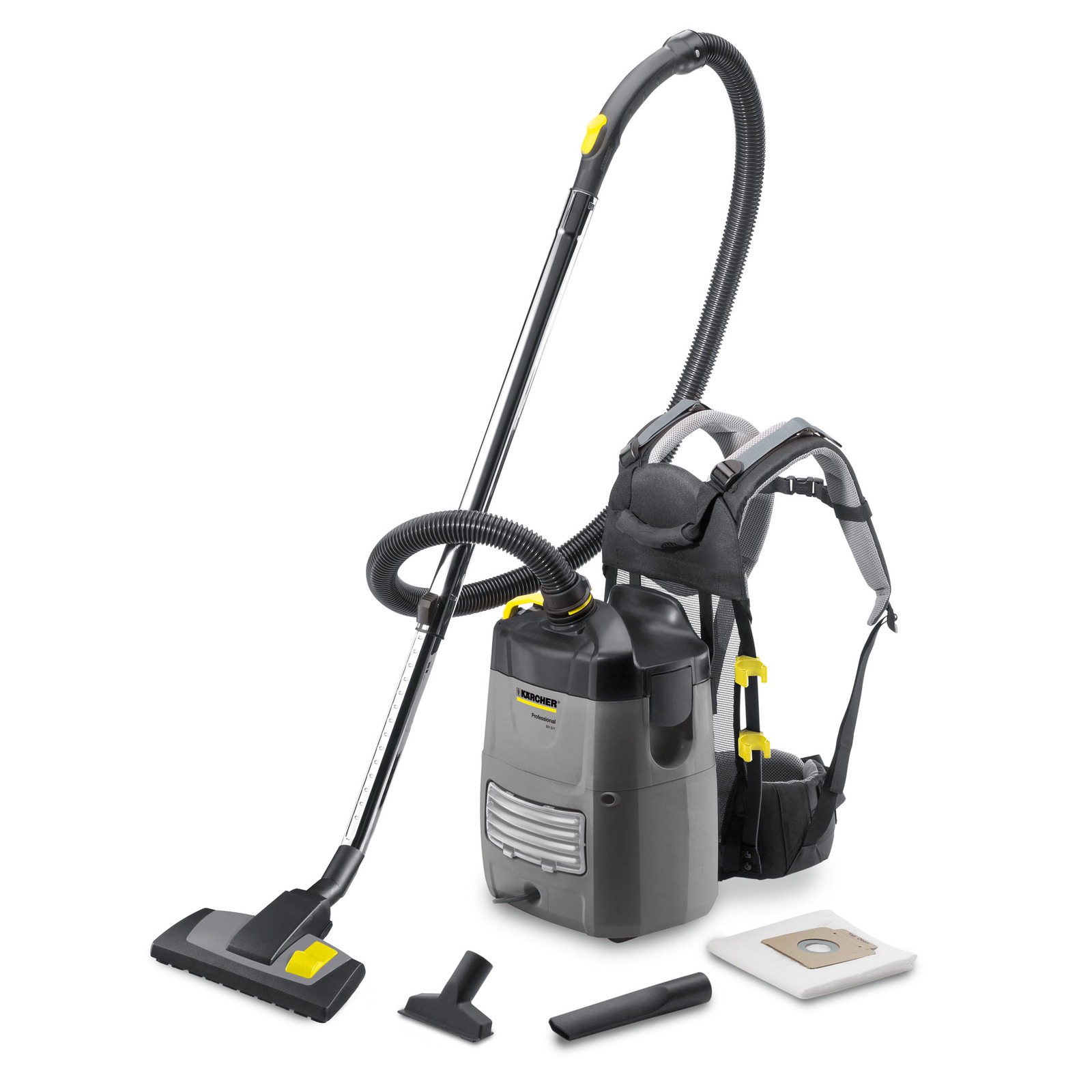 เครื่องดูดฝุ่นแบบสะพายหลังรุ่นใหม่ Karcher BV 5/1