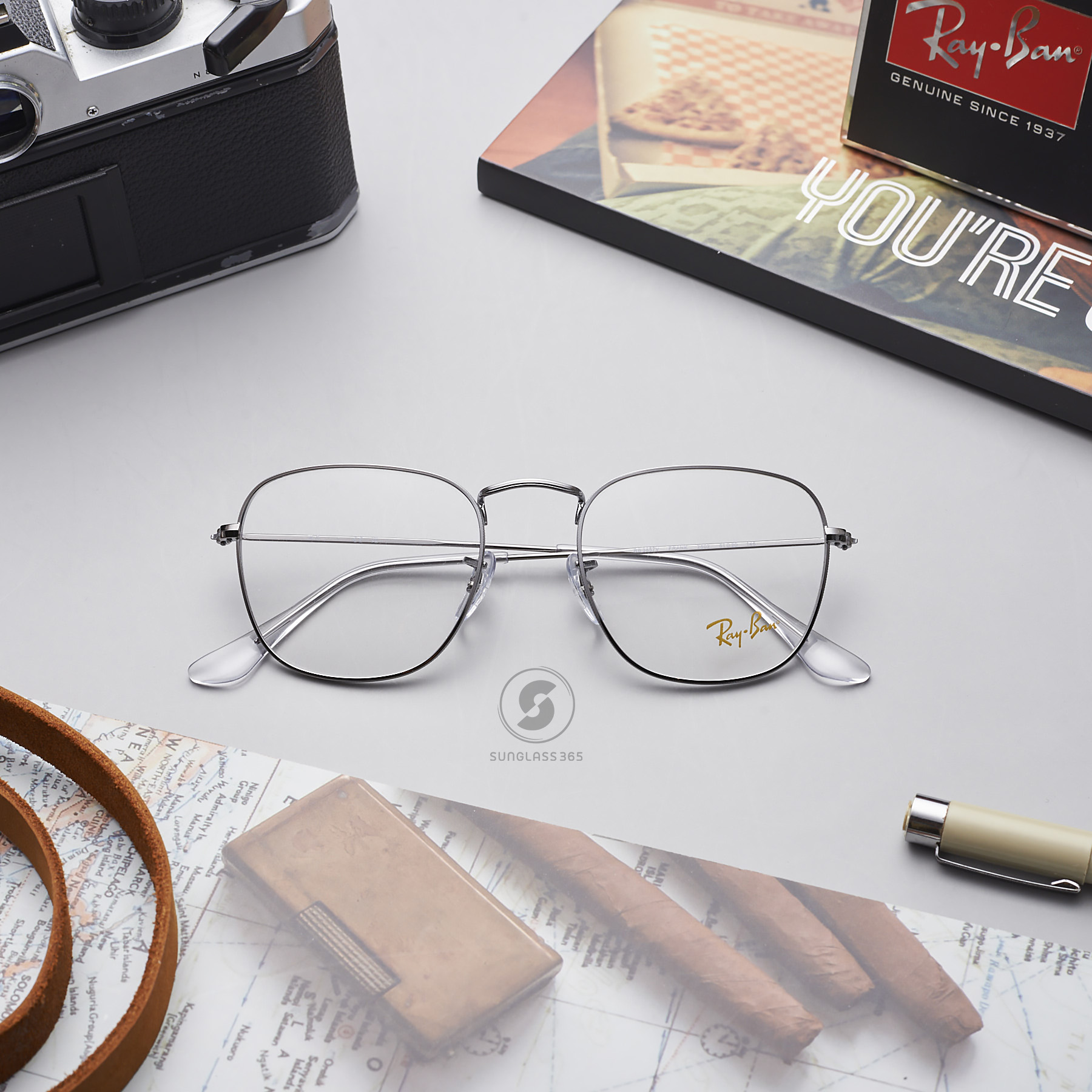 Ray-Ban Frank RX3857V 2502 Gunmetal