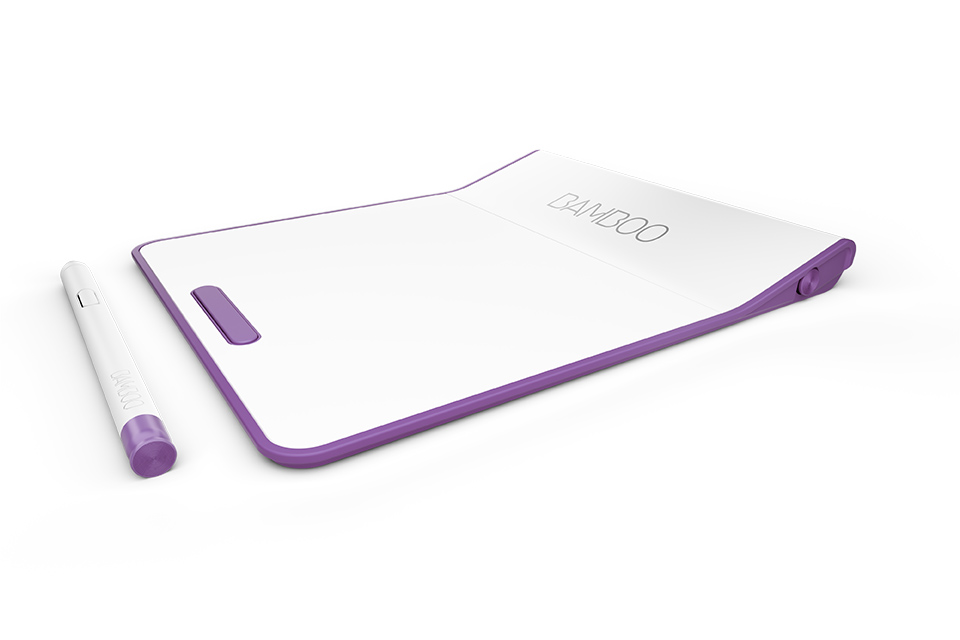 Bamboo Pad Wireless (Pearl white/Purple)