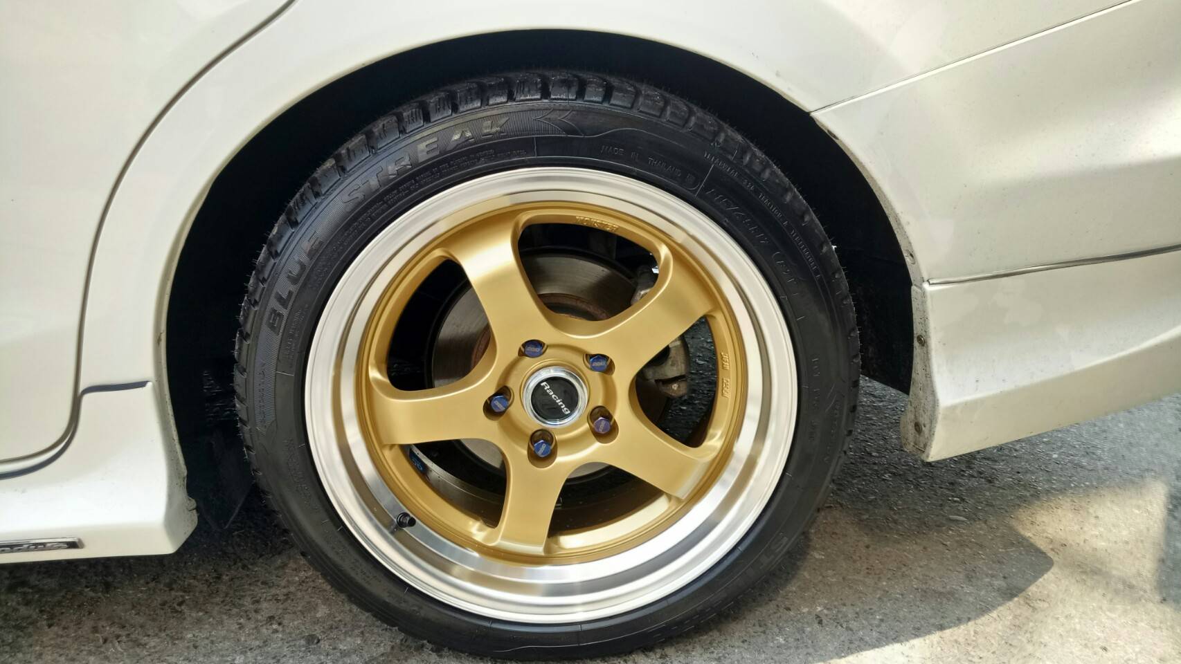 ล้อใหม่ WORK S1 ขอบ15 หน้า8หลัง9