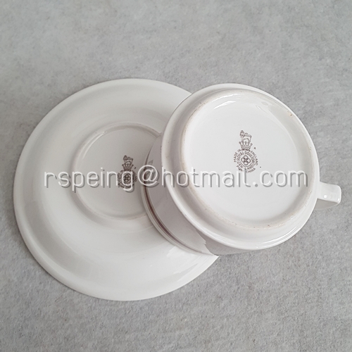 ชุดแก้วชากาแฟ และจานรองแก้ว Royal Doulton สายการบิน Northwest Airlines ชุดที่ 1