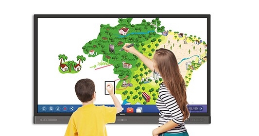 BenQ RP654K | จอสัมผัสอัจฉริยะ 65 นิ้ว 4K Interactive Flat Panel สำหรับการเรียนการสอน