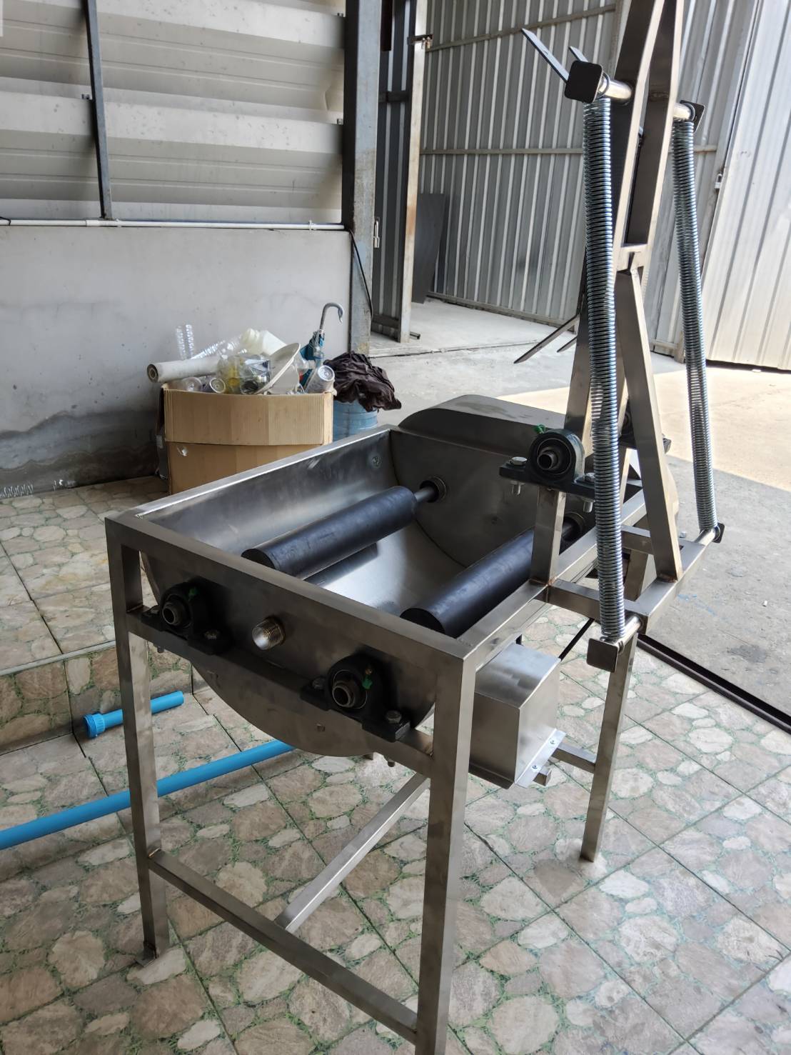 เครื่องล้างถังภายนอก 1 หัว (รุ่นใช้มือล้าง)