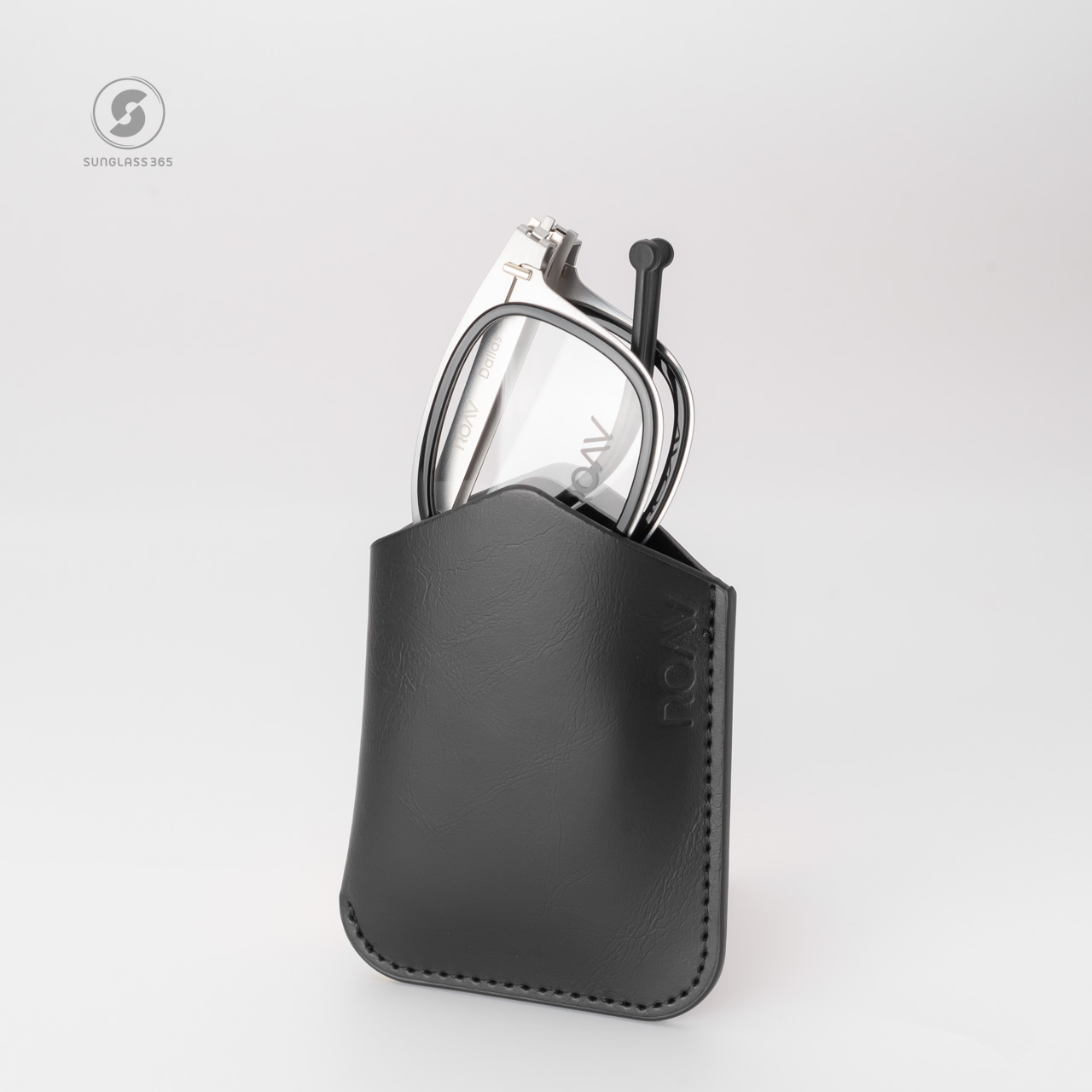 แว่นสายตา ROAV DALLAS RIM Brush Silver/Black+Demi