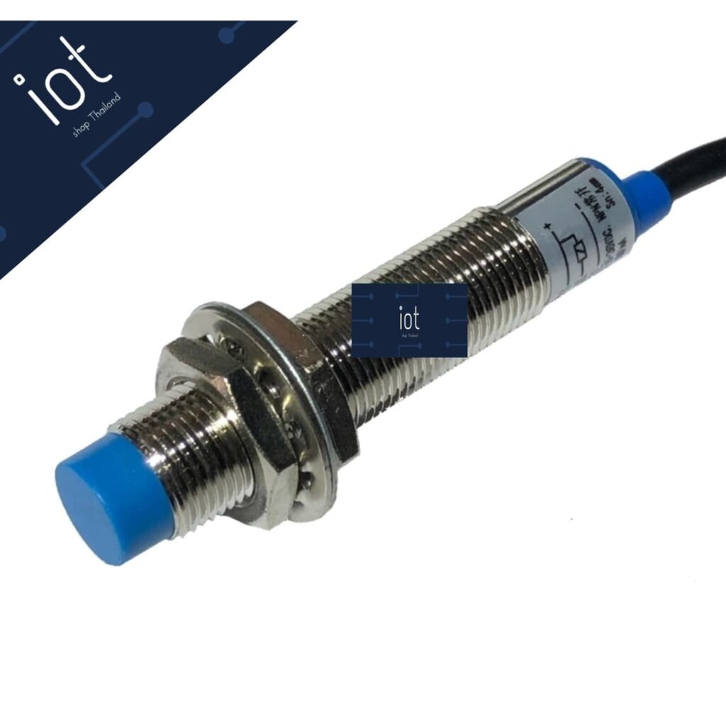 LJ12A3-4-Z/BX Inductive Proximity Sensor NPN เซนเซอร์ตรวจจับโลหะระยะ 4 mm