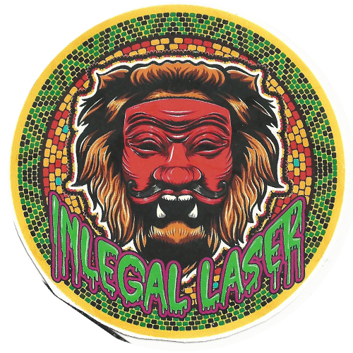 INLEGAL LASER - LOGO STICKERS