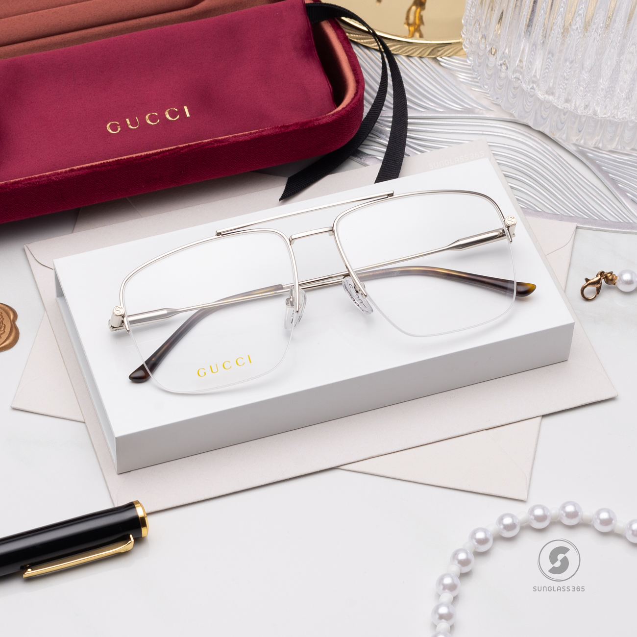แว่นสายตา Gucci GG1415O 002