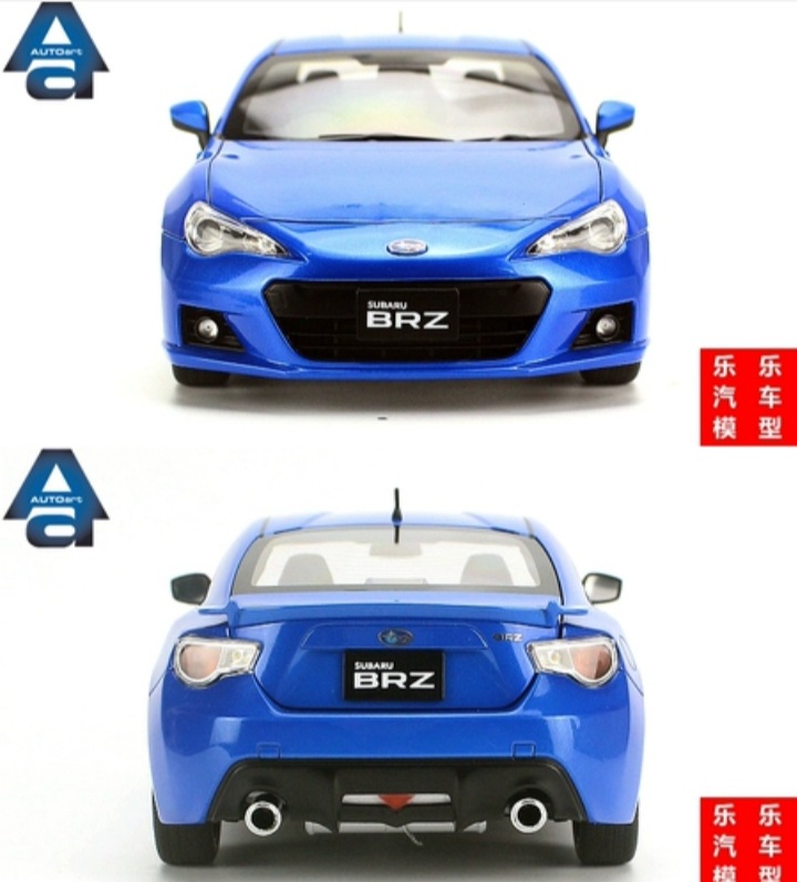 โมเดลรถเหล็ก โมเดลรถยนต์ subaru brz 3