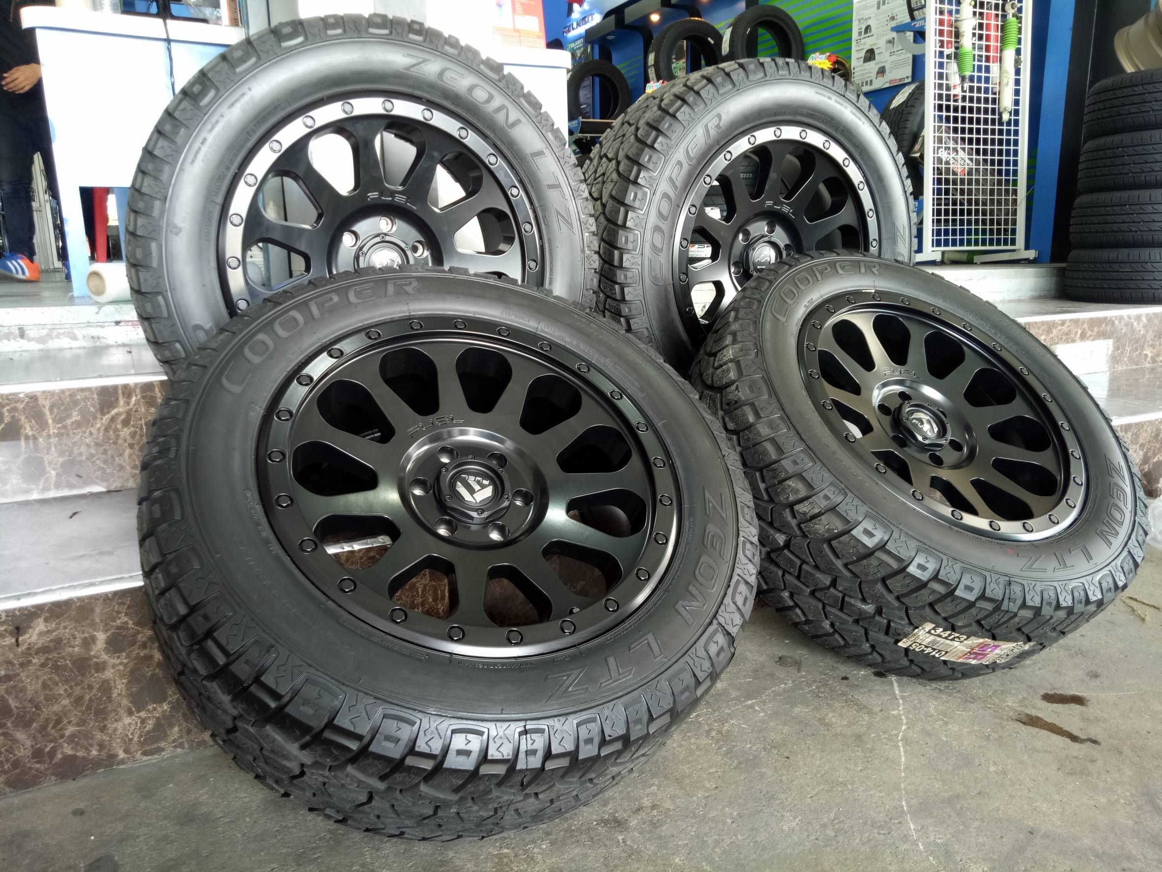 ล้อแท้ FUEL VECTOR D579 ขอบ20