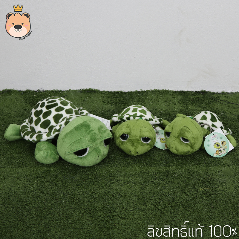 ของขวัญ ฝาเปิด เซอร์ไพรส์ เม็ดโฟม ตุ๊กเต่า 3 ตัว 23 cm 1ตัว 4 นิ้ว 2 ตัว เนื้อผ้าEF ขนนุ่มพิศษ (ของขวัญขนาดครึ่ง Double A) ขนาด 23.5*19*34cm