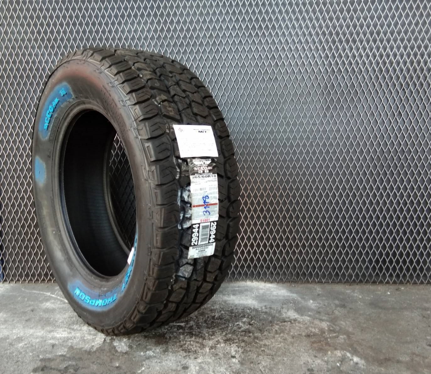 #แนะนำยางใหม่ #MICKEY_THOMPSON_DEEGAN_38AT 265/60R18 เส้น 8500 ปี18 ปรกติ 10500