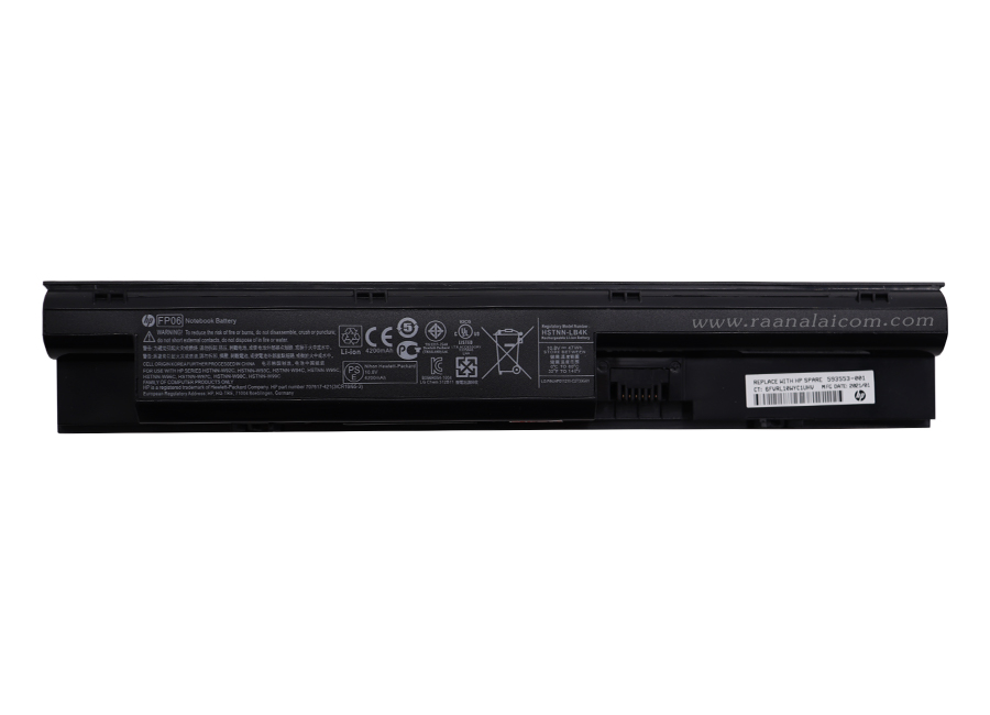 Battery HP ProBook 440 445 450 455 470 G0 G1 G2 Original FP06 ราคา พิเศษ แบตเตอรี่ โน๊ตบุ๊ค HP ProBook FP06 707617-421 HSTNN-W92C ลดราคาพิเศษ