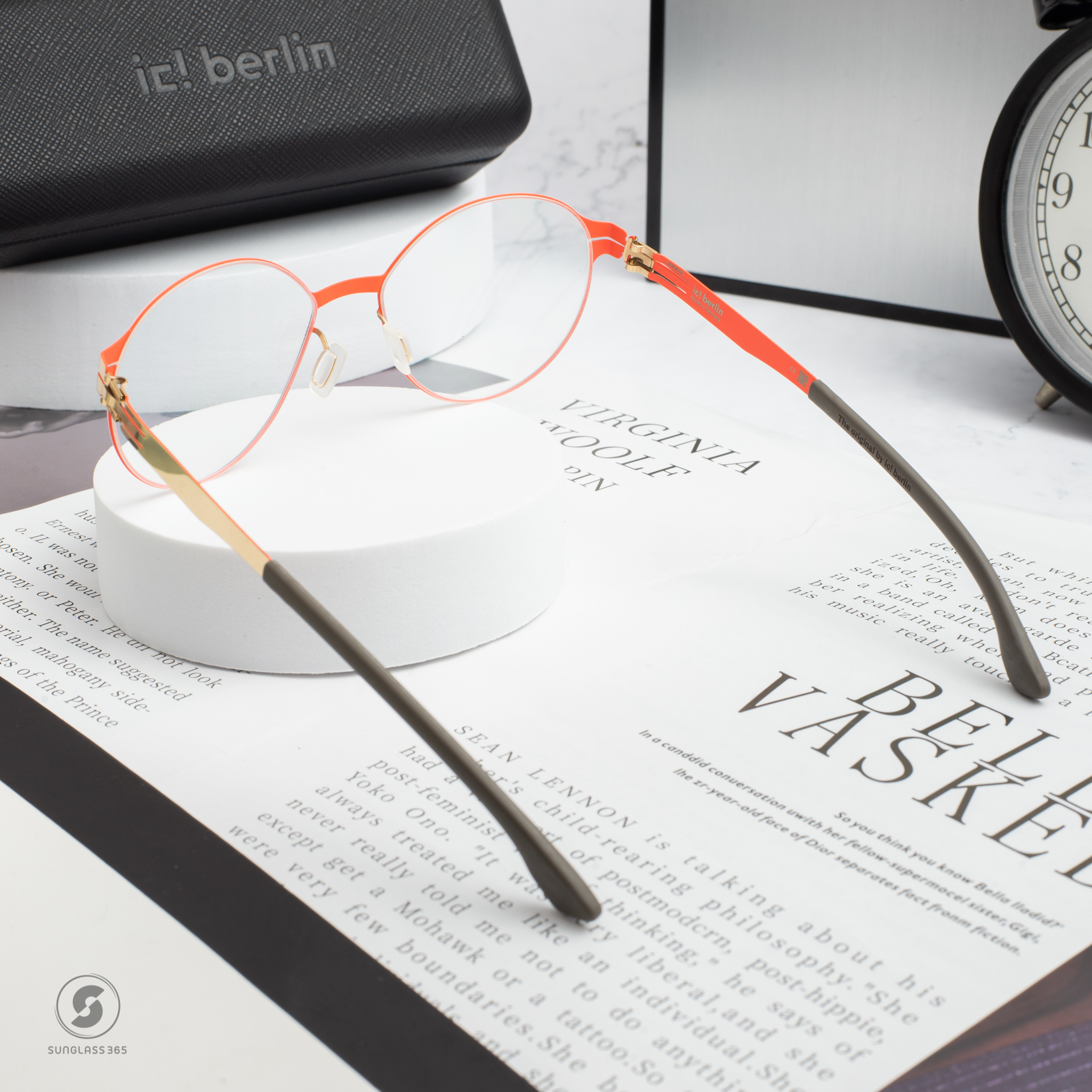 กรอบแว่น IC BERLIN Lisa P. Rose Flame