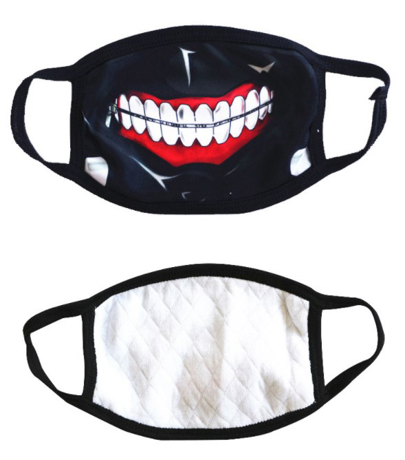 หน้ากากผ้า Tokoy Ghoul หน้ากากคาเนกิ เคน