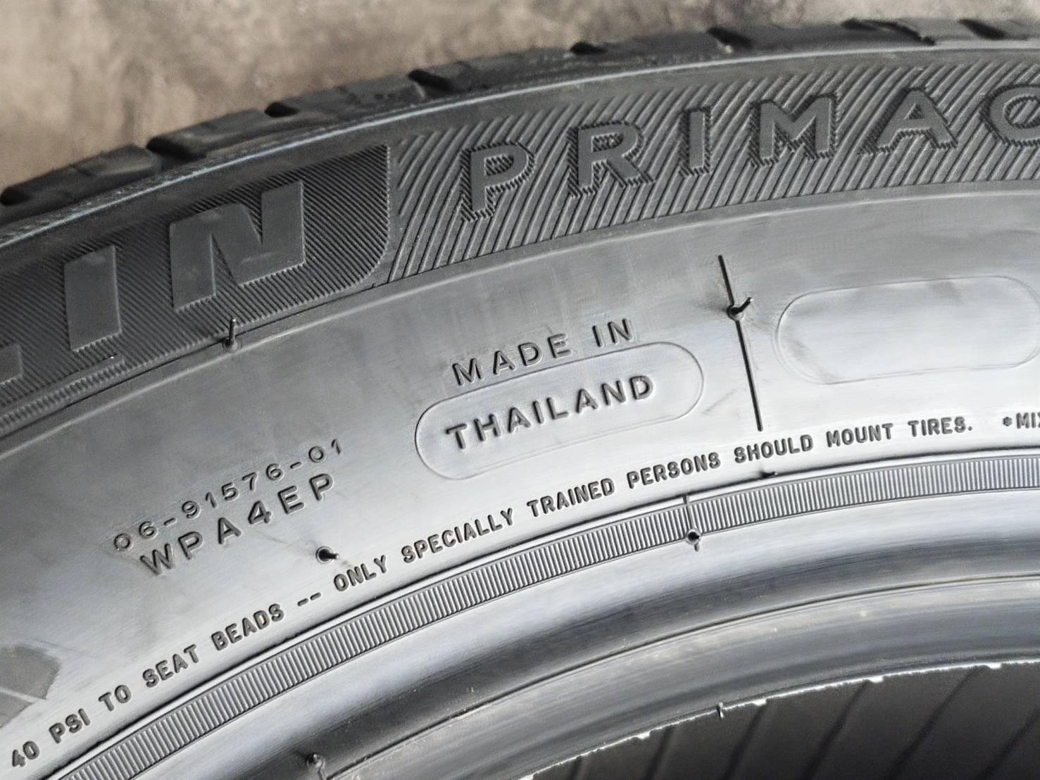 MICHELIN PRIMACY SUV 235/60R18 ปี20