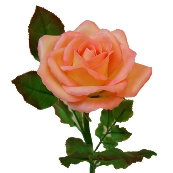 พิมพ์อลูมิเนียมตัดดอก+ใบกุหลาบ (Aluminum mold cutter roses + leaves )