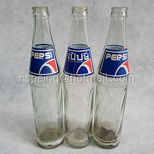 ขวดเปล่า Pepsi ขนาด 422 ml 3 ใบ