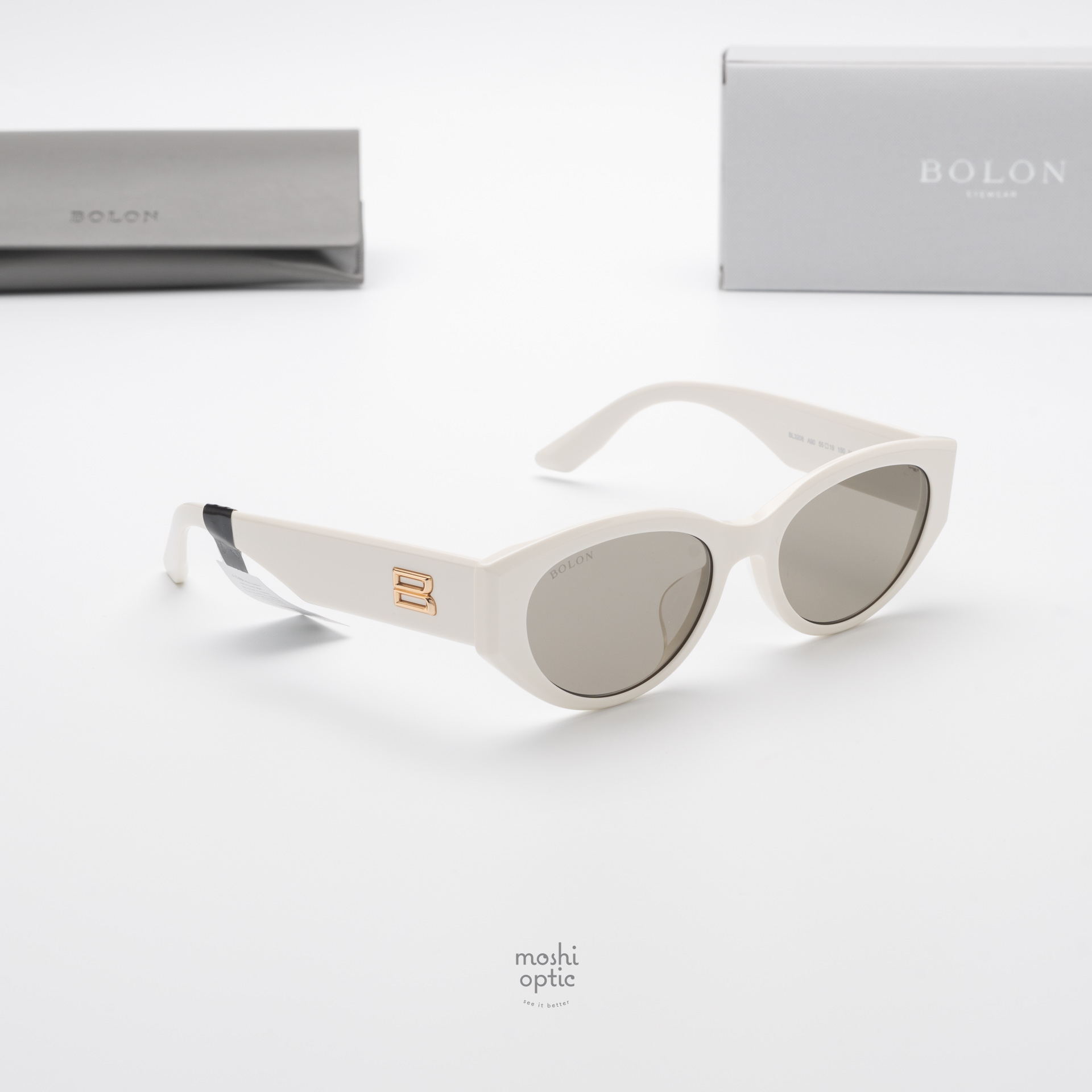 แว่นกันแดด BOLON รุ่น BL3208 Tulum A90 Solid Beige