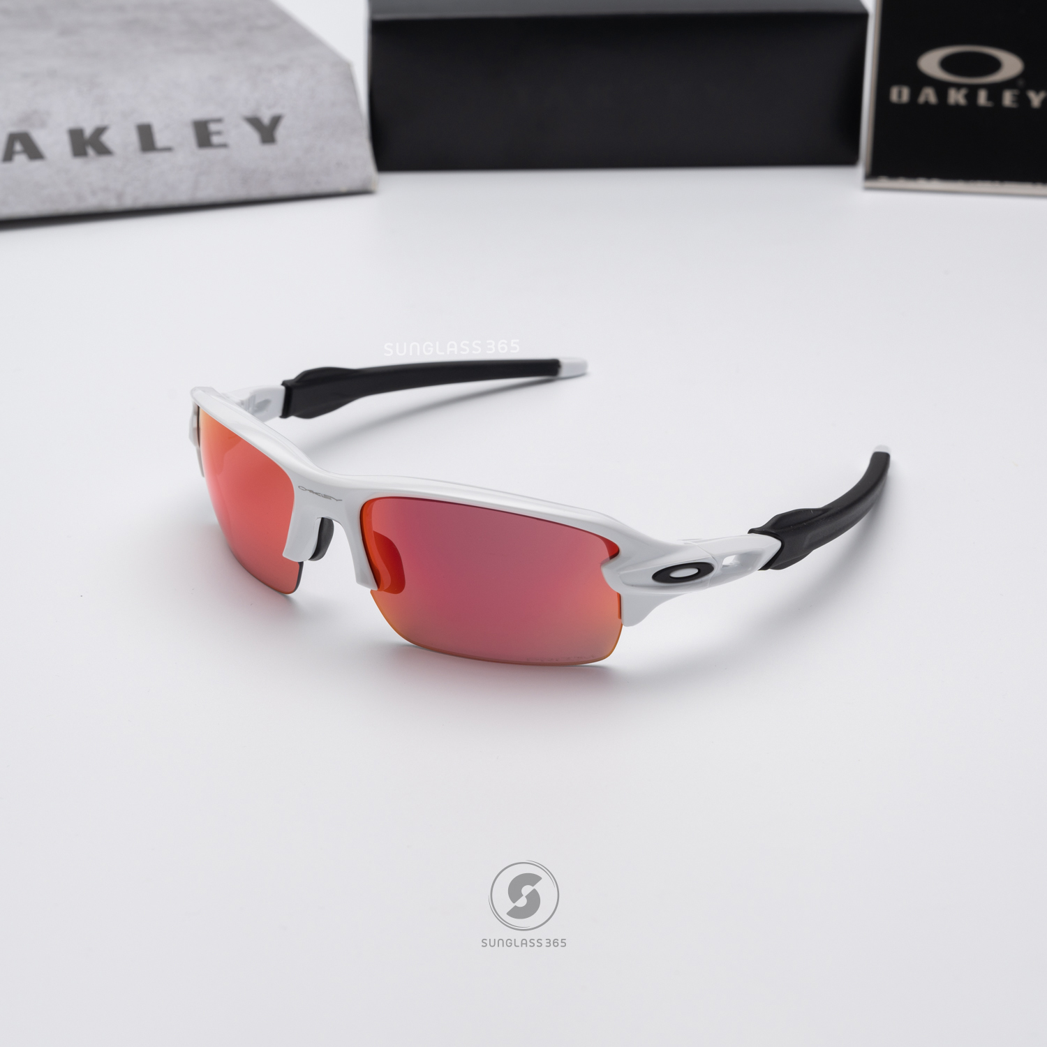 Oakley OJ9005-04 Flak XS Polished White Prizm Field