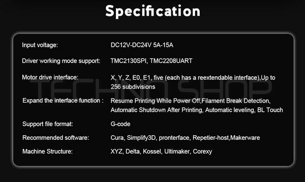 BIGTREETECH SKR V1.3 32 Bit Control Board ARM CPU 32bit