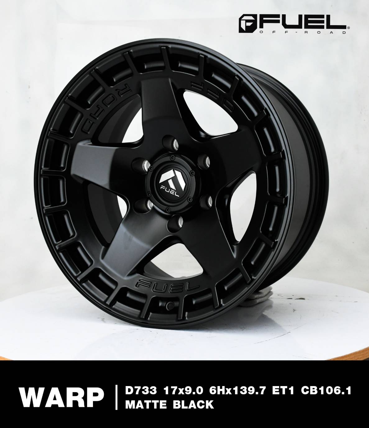 ล้อแท้ FUEL KMC ขอบ17 ราคาเริ่มต้นวงละ 7000-12000 บาท