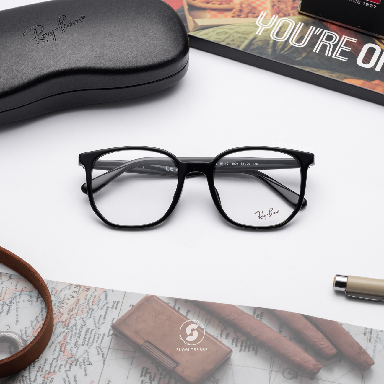 Ray-Ban RX5411D 2000 Black