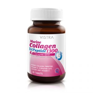 VISTRA Marine Collagen TriPeptide 1300 30 TABLETS