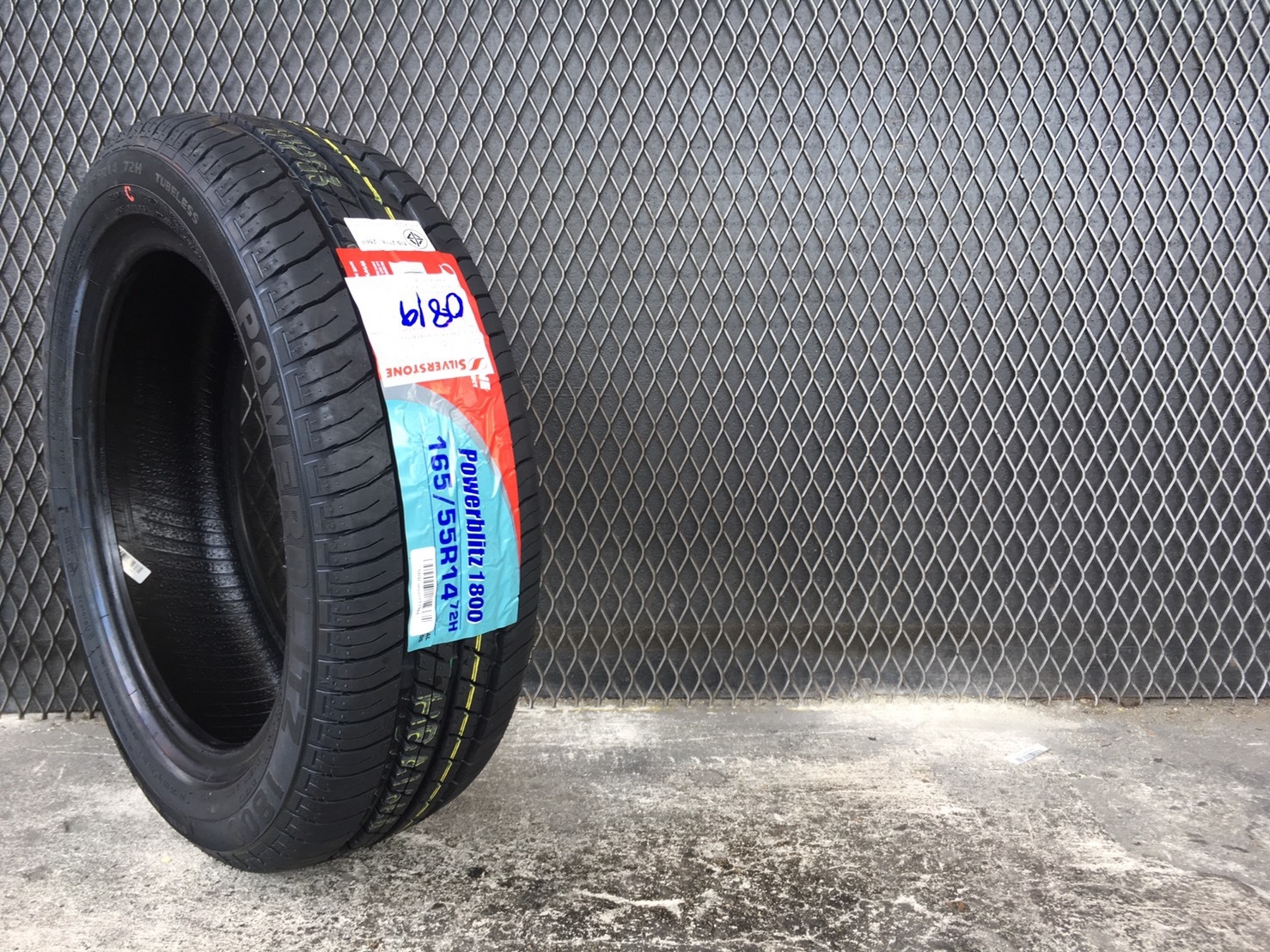 #แนะนำยางใหม่ #คุณภาพดีเยี่ยม #ราคาสุดคุ้ม #SILVER_STONE_POWERBLIZ 165/55R14 ปี19