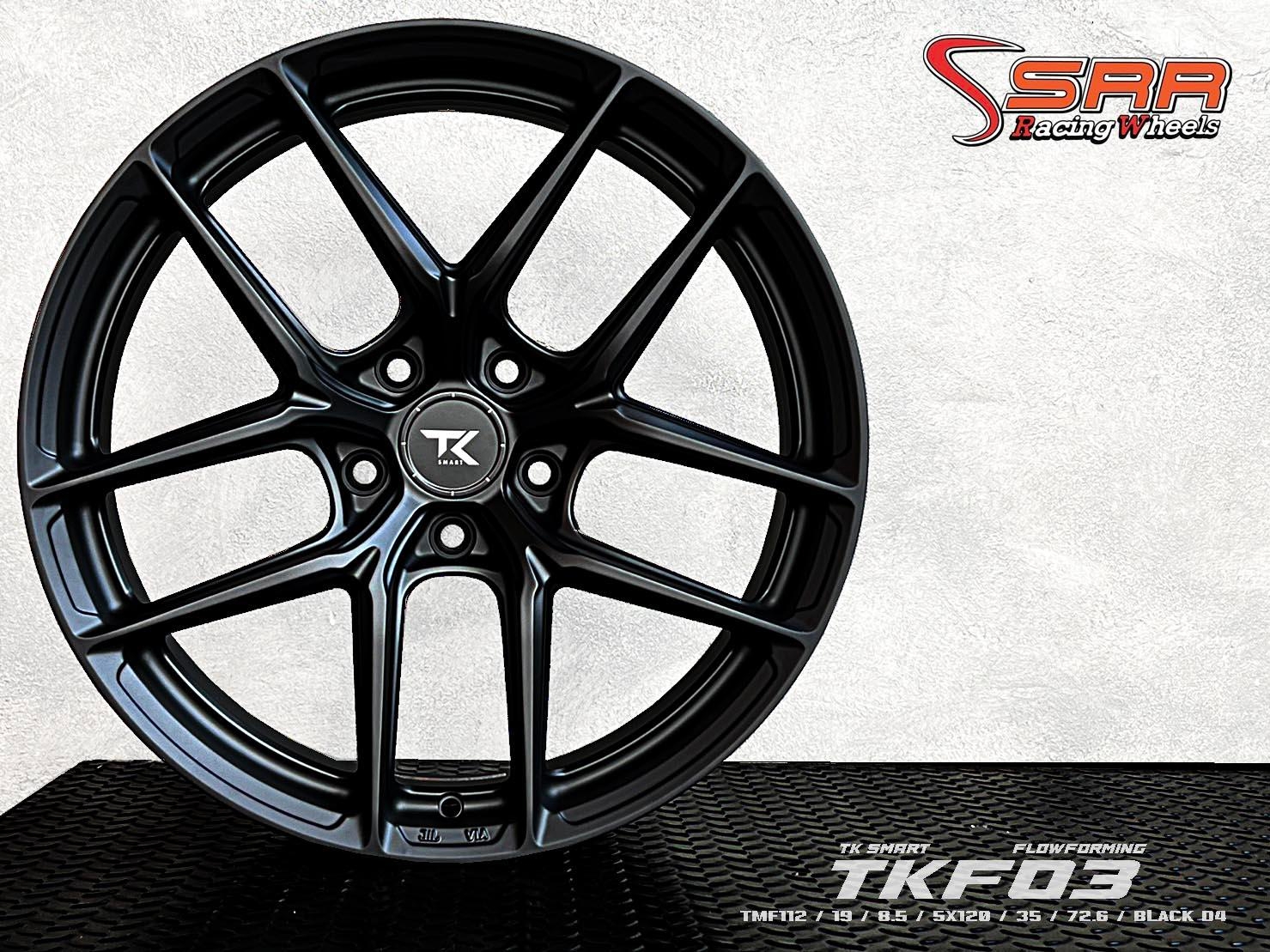 FLOWFORMING FOR BYD SEAL : TMF112 19X8.5 5X120 35 BLACK D4 (ดำด้าน)