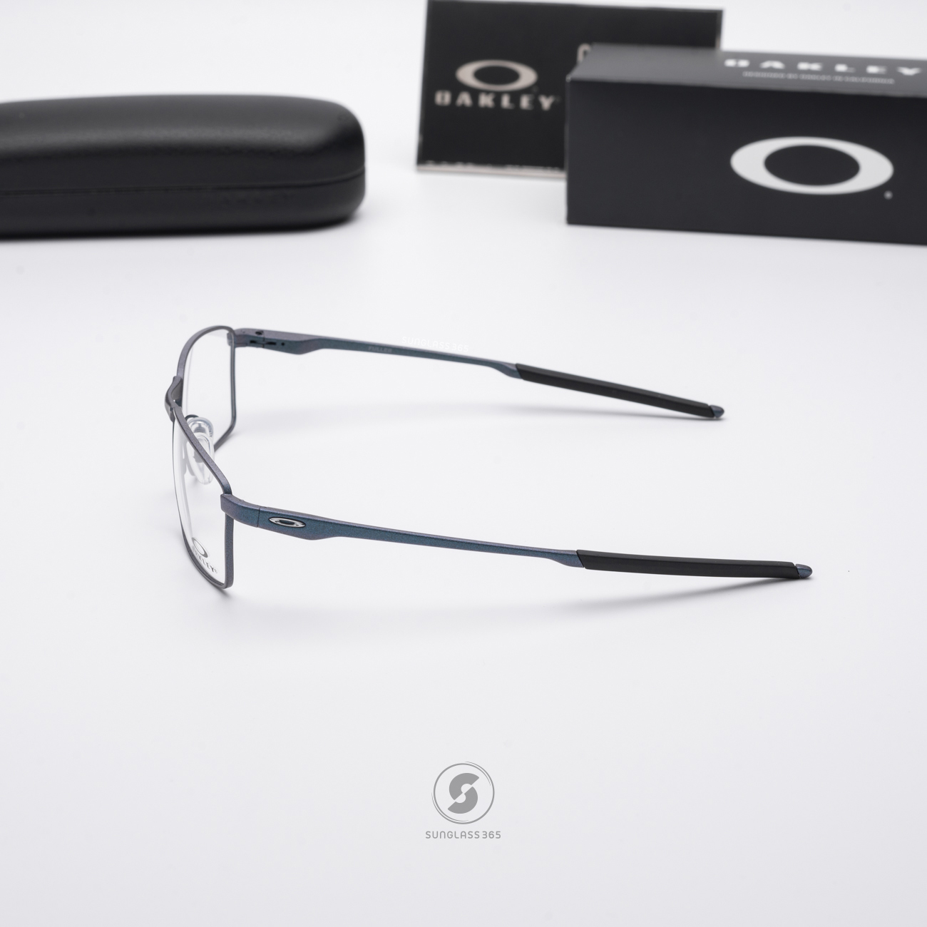 Oakley Fuller OX3227-10 Dark Matte Silver / Blue Colorshift