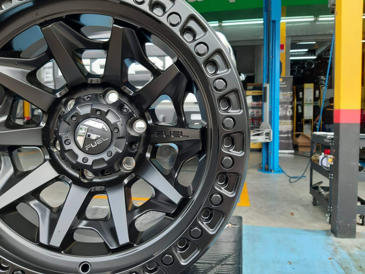 ล้่อแท้ FUEL COVERT ขอบ17 ใส่ RAPTOR