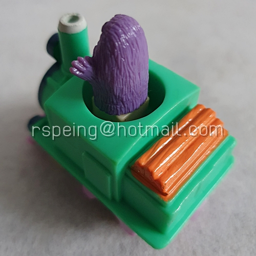 แมคโดนัลด์ แฮปปี้ มีล ทอยส์ McDonald's Happy Meal Toys : Grimace กับรถไฟสีเขียว