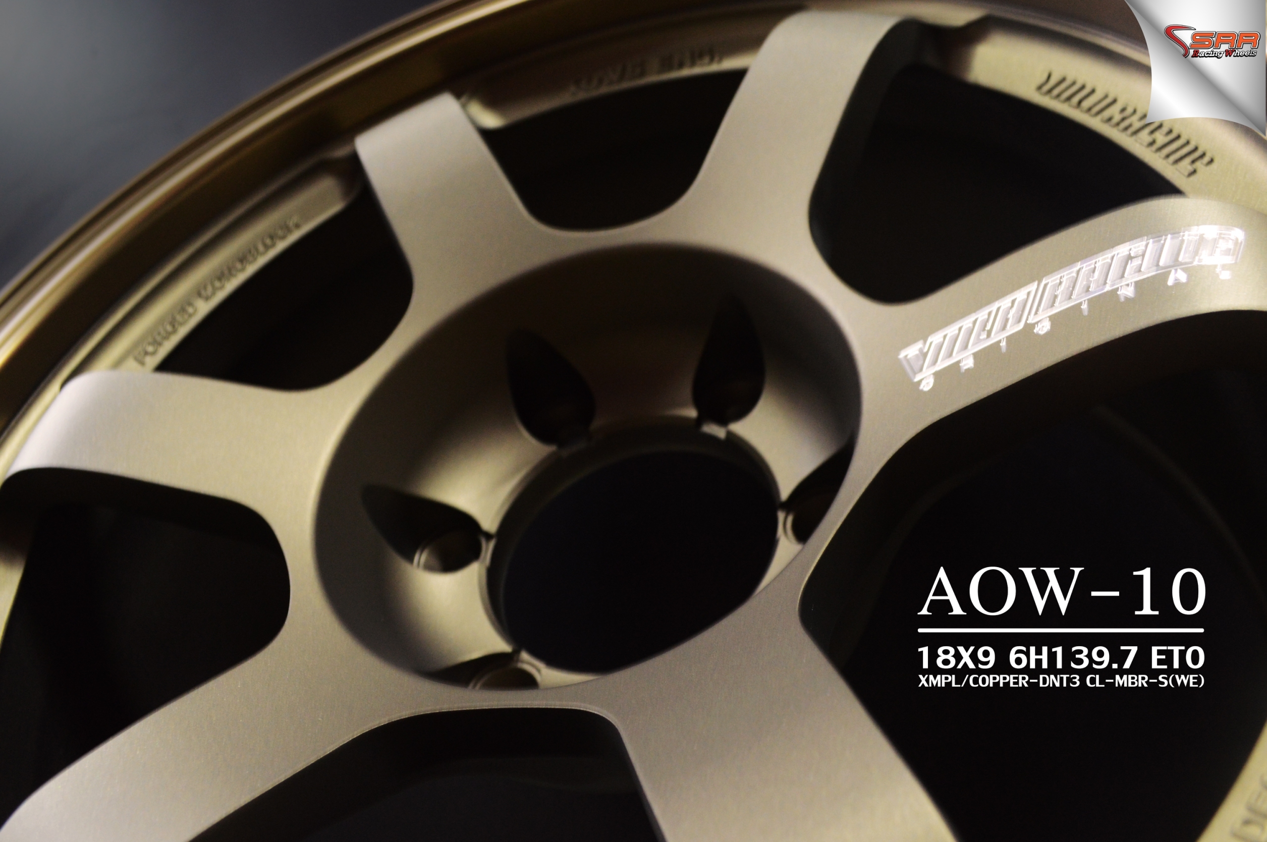 ล้อแท้ AOW10 AUTO OPTION TE37SUV FLOWFORMING